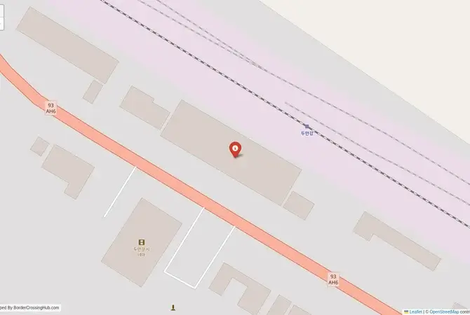 Visual guide to North Korea terrestrial border crossings and frontier checkpoints