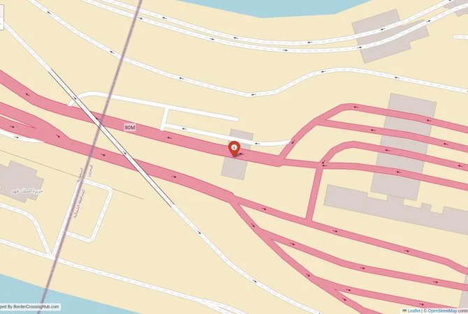 Visual guide to Bahrain terrestrial border crossings and frontier checkpoints