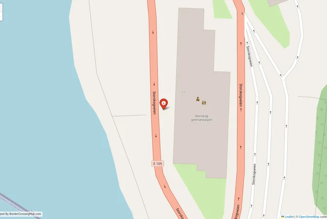 Visual guide to Norway terrestrial border crossings and frontier checkpoints