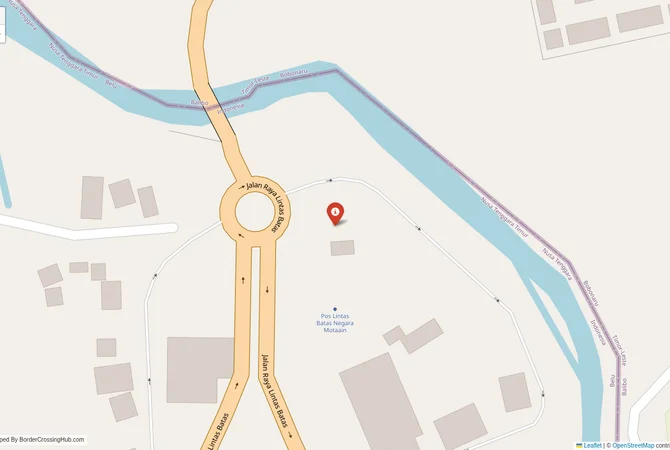 Visual guide to Timor-Leste terrestrial border crossings and frontier checkpoints